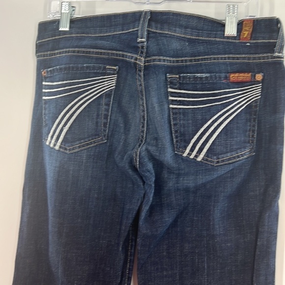 7 FOR ALL MANKIND ELASTIC WAIST BAND DOJO SIZE 30 - Picture 5 of 7